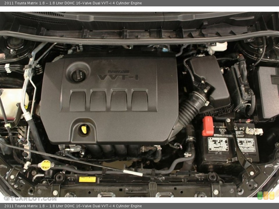 1.8 Liter DOHC 16-Valve Dual VVT-i 4 Cylinder Engine for the 2011 Toyota Matrix #65318132