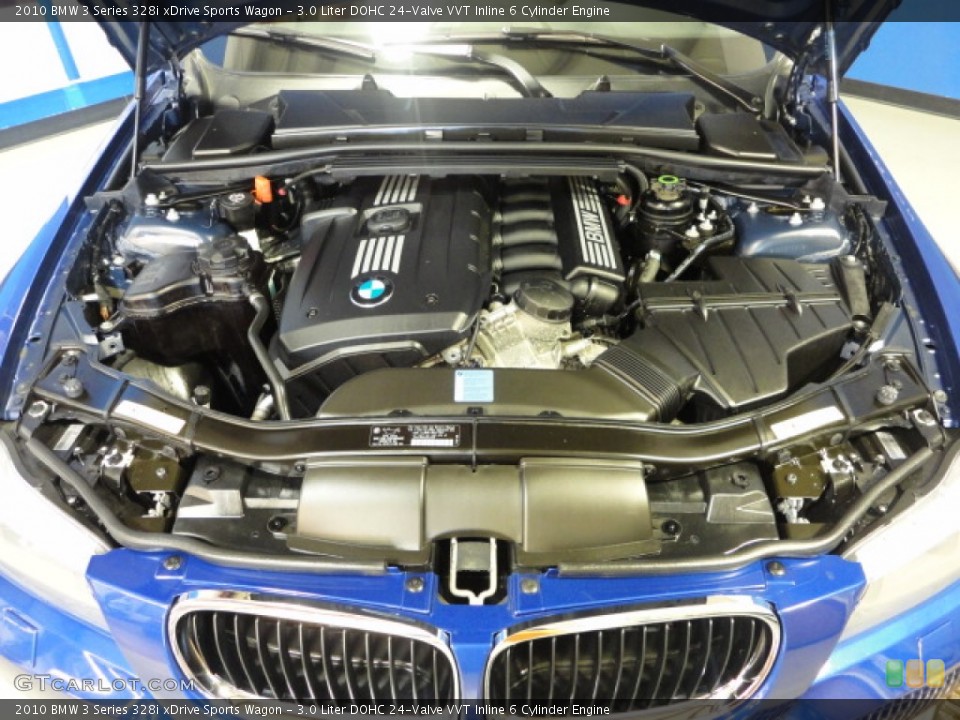 3.0 Liter DOHC 24-Valve VVT Inline 6 Cylinder Engine for the 2010 BMW 3 Series #65336364