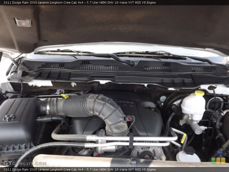 5.7 Liter HEMI OHV 16-Valve VVT MDS V8 Engine for the 2011 Dodge Ram 1500 #65337351
