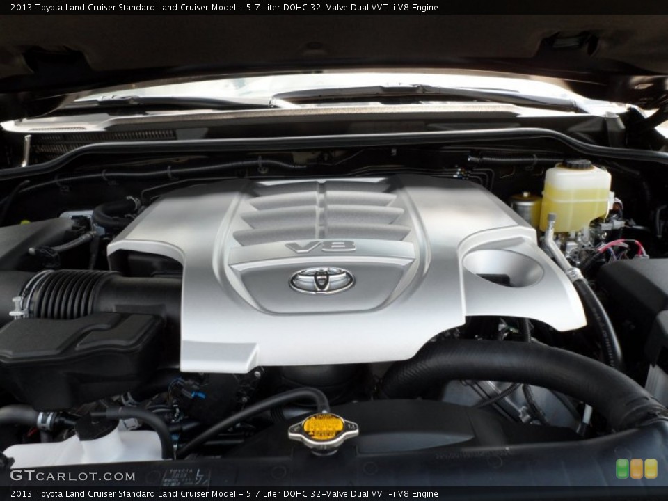 5.7 Liter DOHC 32-Valve Dual VVT-i V8 Engine for the 2013 Toyota Land Cruiser #65350863
