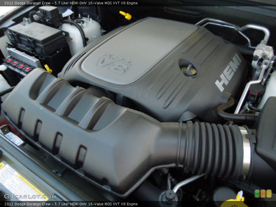 5.7 Liter HEMI OHV 16-Valve MDS VVT V8 Engine for the 2012 Dodge Durango #65352702