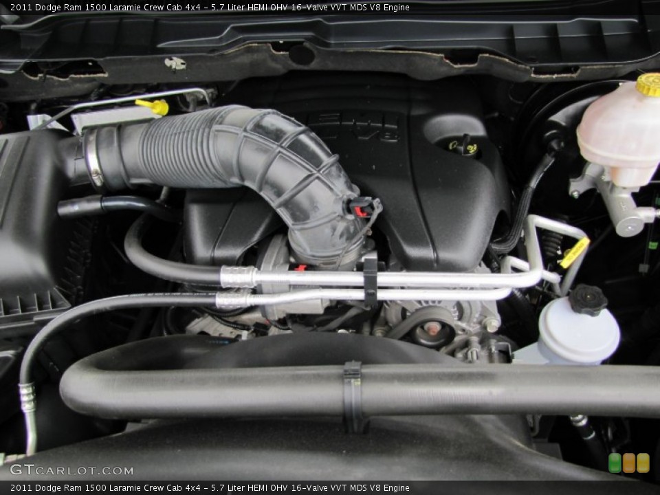 5.7 Liter HEMI OHV 16-Valve VVT MDS V8 Engine for the 2011 Dodge Ram 1500 #65374926