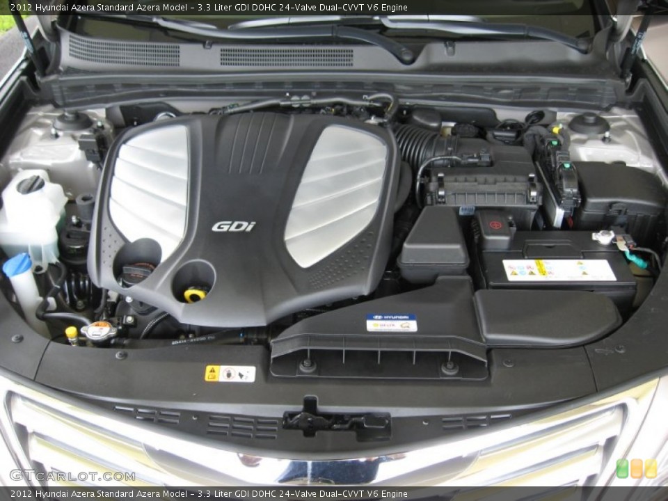 3.3 Liter GDI DOHC 24-Valve Dual-CVVT V6 Engine for the 2012 Hyundai Azera #65375628
