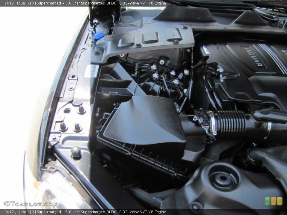 5.0 Liter Supercharged DI DOHC 32-Valve VVT V8 Engine for the 2012 Jaguar XJ #65409275