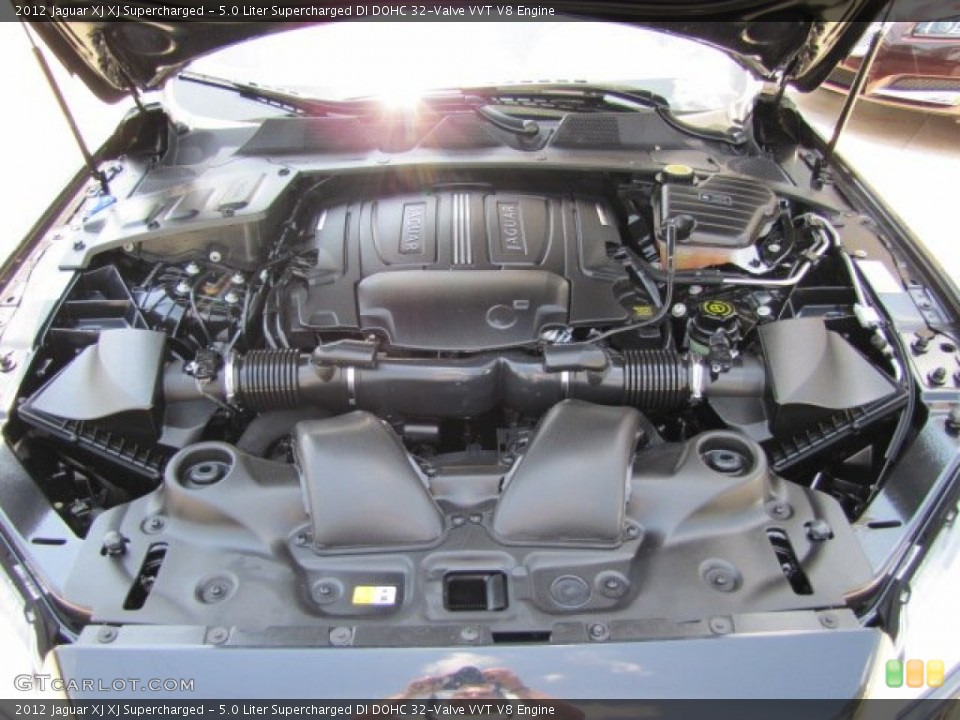 5.0 Liter Supercharged DI DOHC 32-Valve VVT V8 Engine for the 2012 Jaguar XJ #65409281