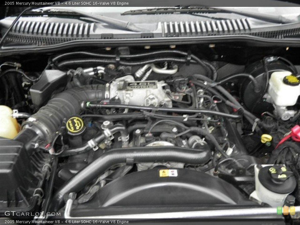 4.6 Liter SOHC 16-Valve V8 Engine for the 2005 Mercury Mountaineer #65422950