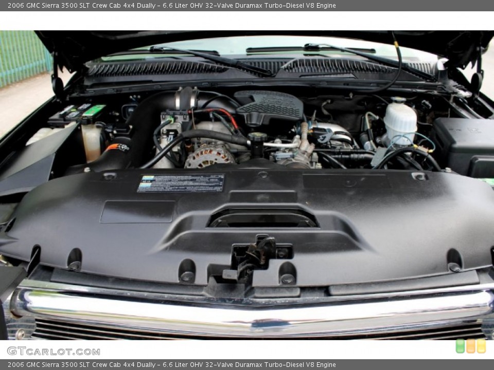 6.6 Liter OHV 32-Valve Duramax Turbo-Diesel V8 Engine for the 2006 GMC Sierra 3500 #65432310