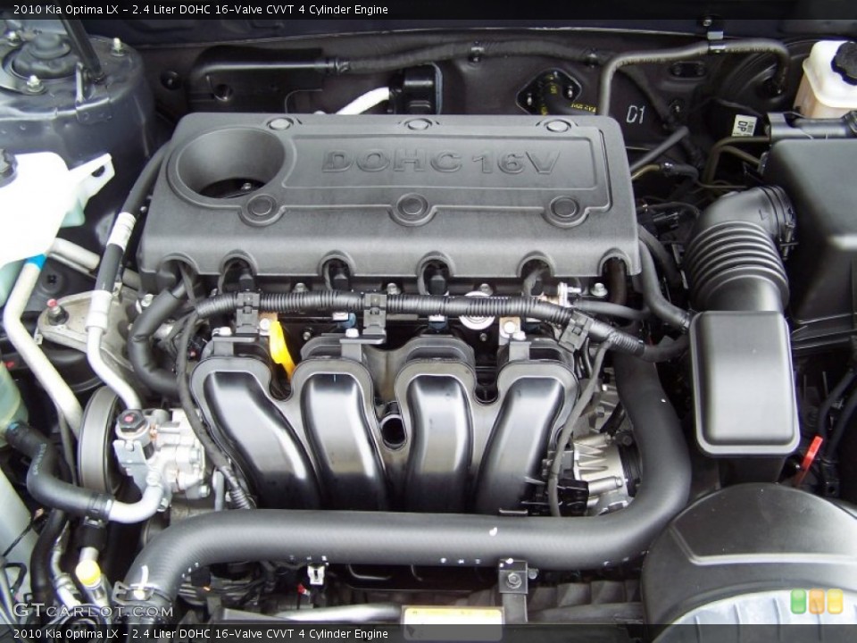 2.4 Liter DOHC 16-Valve CVVT 4 Cylinder Engine for the 2010 Kia Optima #65441841