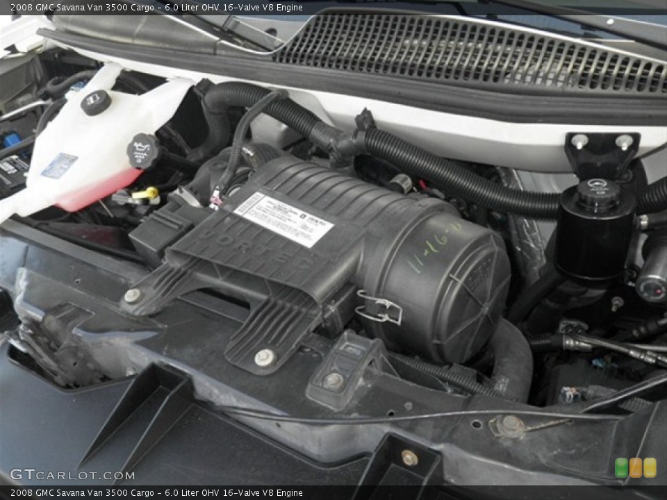 6.0 Liter OHV 16-Valve V8 Engine for the 2008 GMC Savana Van #65443062