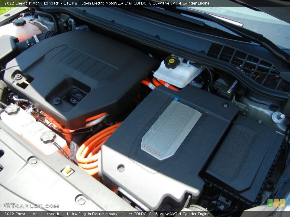 111 kW Plug-In Electric Motor/1.4 Liter GDI DOHC 16-Valve VVT 4 Cylinder Engine for the 2012 Chevrolet Volt #65463123