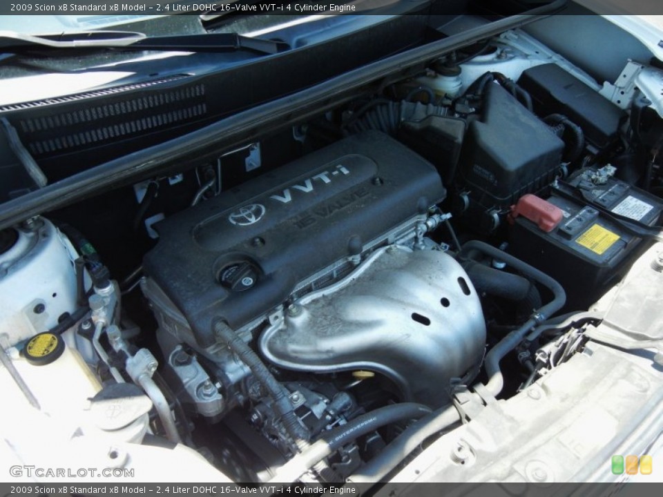 2.4 Liter DOHC 16-Valve VVT-i 4 Cylinder Engine for the 2009 Scion xB #65463829