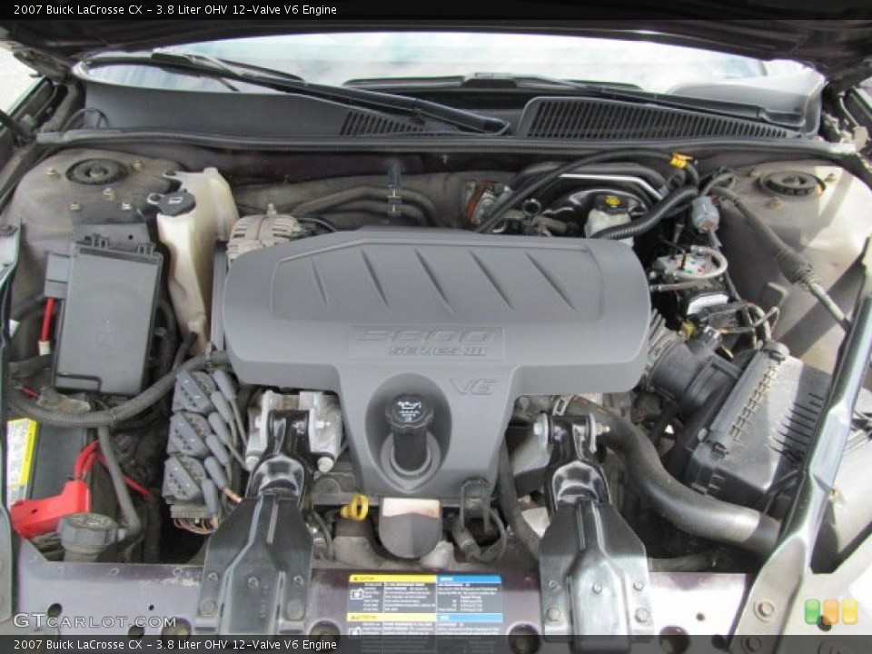 3.8 Liter OHV 12-Valve V6 Engine for the 2007 Buick LaCrosse #65471104