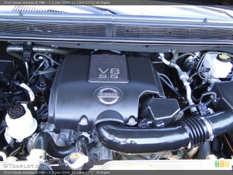 5.6 Liter DOHC 32-Valve CVTCS V8 Engine for the 2010 Nissan Armada #65483190