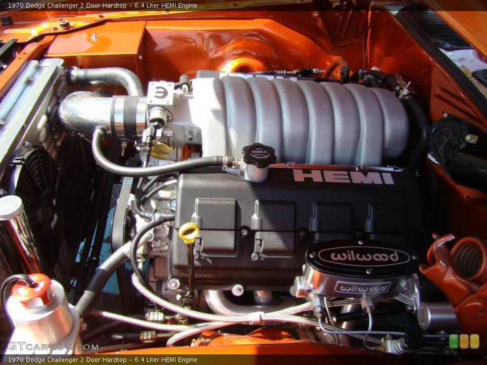 6.4 Liter HEMI Engine for the 1970 Dodge Challenger #6548566