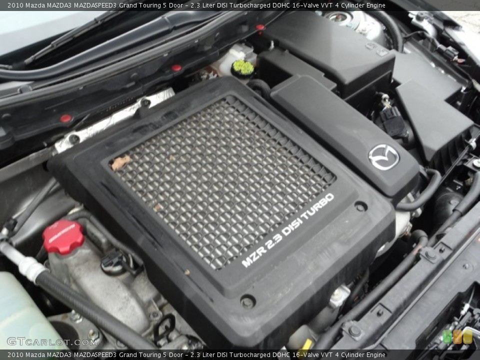 2.3 Liter DISI Turbocharged DOHC 16-Valve VVT 4 Cylinder 2010 Mazda MAZDA3 Engine