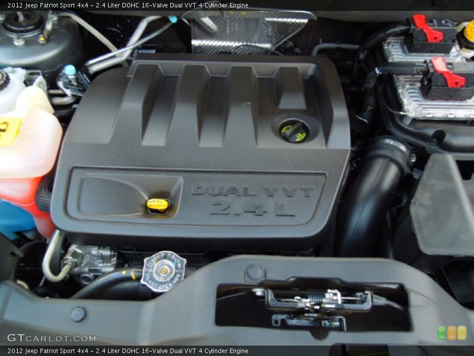 2.4 Liter DOHC 16-Valve Dual VVT 4 Cylinder Engine for the 2012 Jeep Patriot #65494279