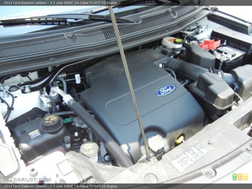 3.5 Liter DOHC 24-Valve Ti-VCT V6 Engine for the 2013 Ford Explorer #65494663