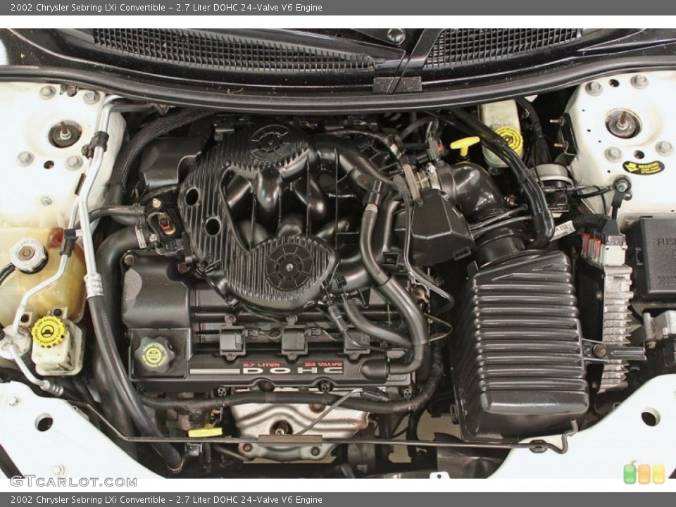 2.7 Liter DOHC 24-Valve V6 Engine for the 2002 Chrysler Sebring #65496257