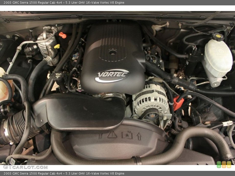 5.3 Liter OHV 16-Valve Vortec V8 Engine for the 2003 GMC Sierra 1500 #65497754