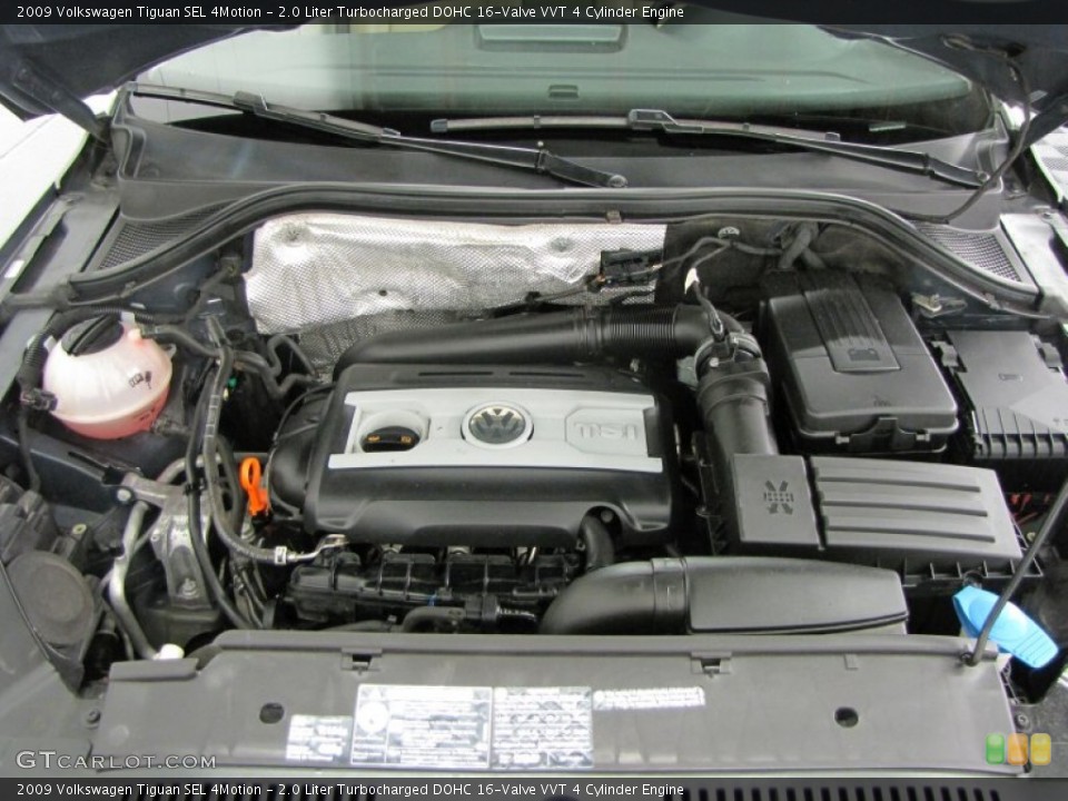 2.0 Liter Turbocharged DOHC 16-Valve VVT 4 Cylinder Engine for the 2009 Volkswagen Tiguan #65504648