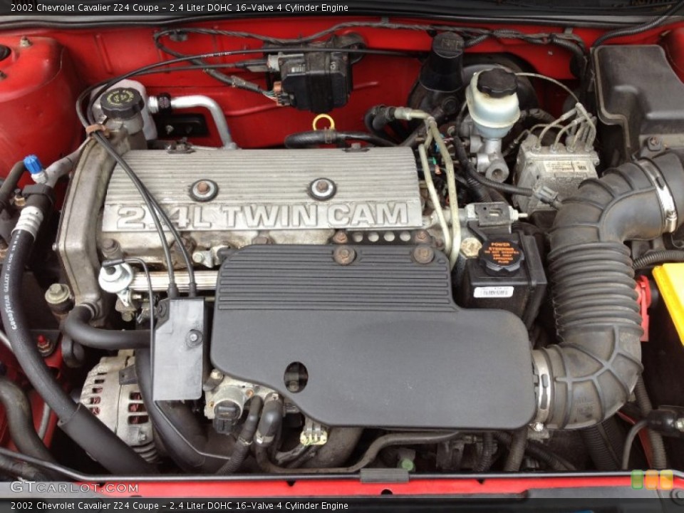 2.4 Liter DOHC 16-Valve 4 Cylinder Engine for the 2002 Chevrolet Cavalier #65504831