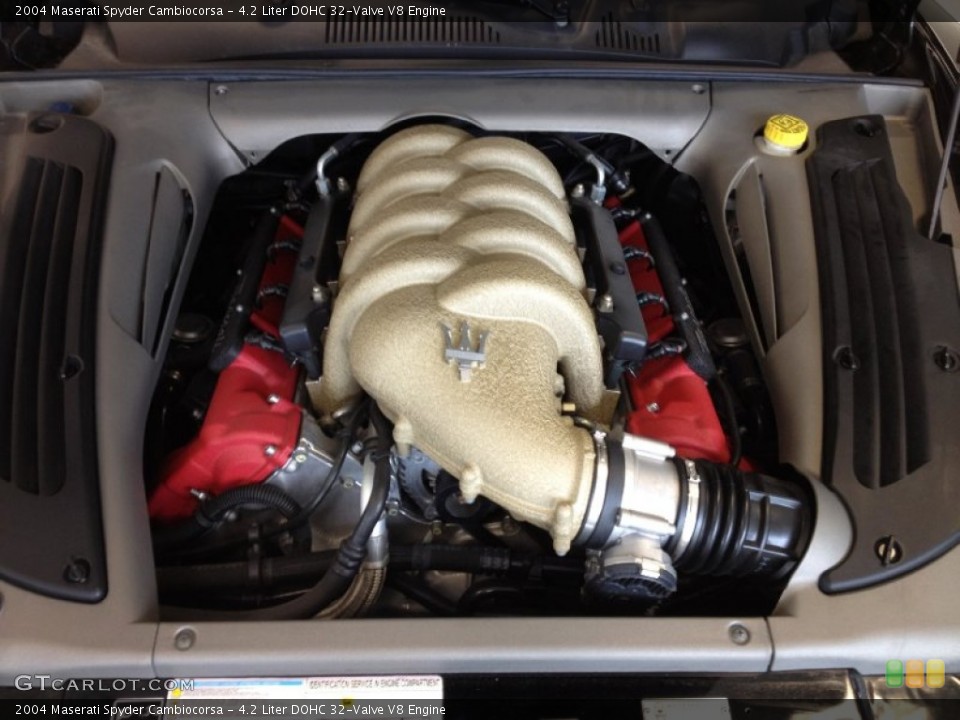 4.2 Liter DOHC 32-Valve V8 Engine for the 2004 Maserati Spyder #65512160
