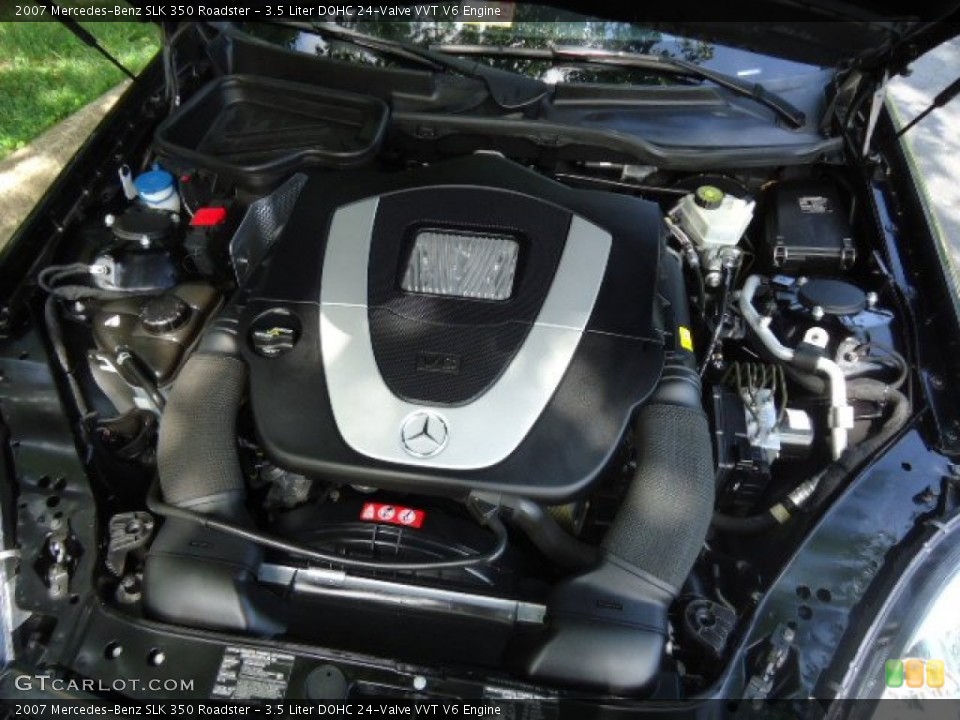 3.5 Liter DOHC 24-Valve VVT V6 2007 Mercedes-Benz SLK Engine