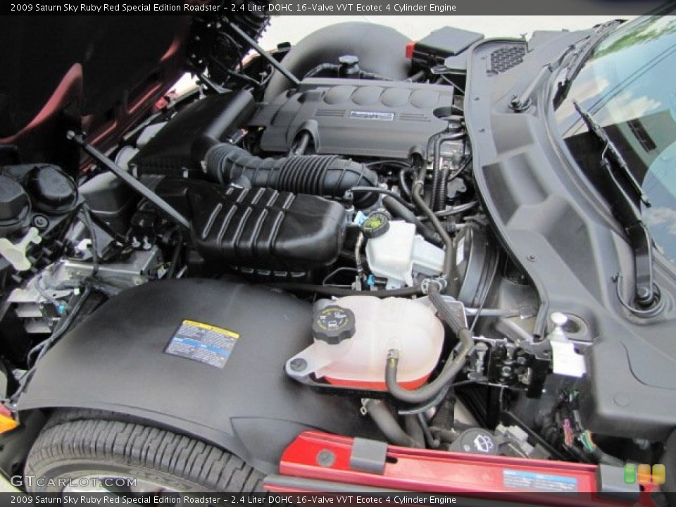 2.4 Liter DOHC 16-Valve VVT Ecotec 4 Cylinder Engine for the 2009 Saturn Sky #65540667