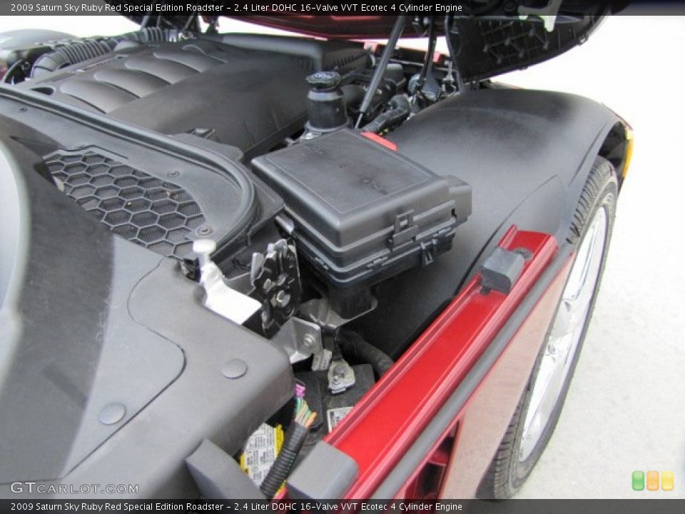 2.4 Liter DOHC 16-Valve VVT Ecotec 4 Cylinder Engine for the 2009 Saturn Sky #65540676