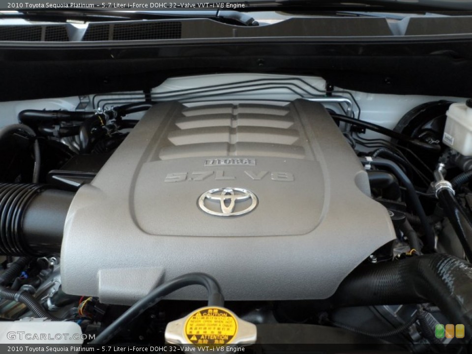 5.7 Liter i-Force DOHC 32-Valve VVT-i V8 Engine for the 2010 Toyota Sequoia #65556602