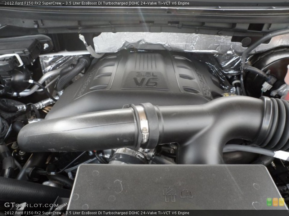 3.5 Liter EcoBoost DI Turbocharged DOHC 24-Valve Ti-VCT V6 Engine for the 2012 Ford F150 #65561909