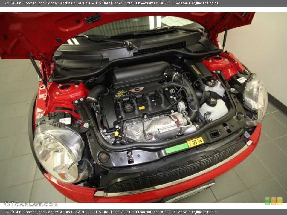 1.6 Liter High-Output Turbocharged DOHC 16-Valve 4 Cylinder Engine for the 2009 Mini Cooper #65575058