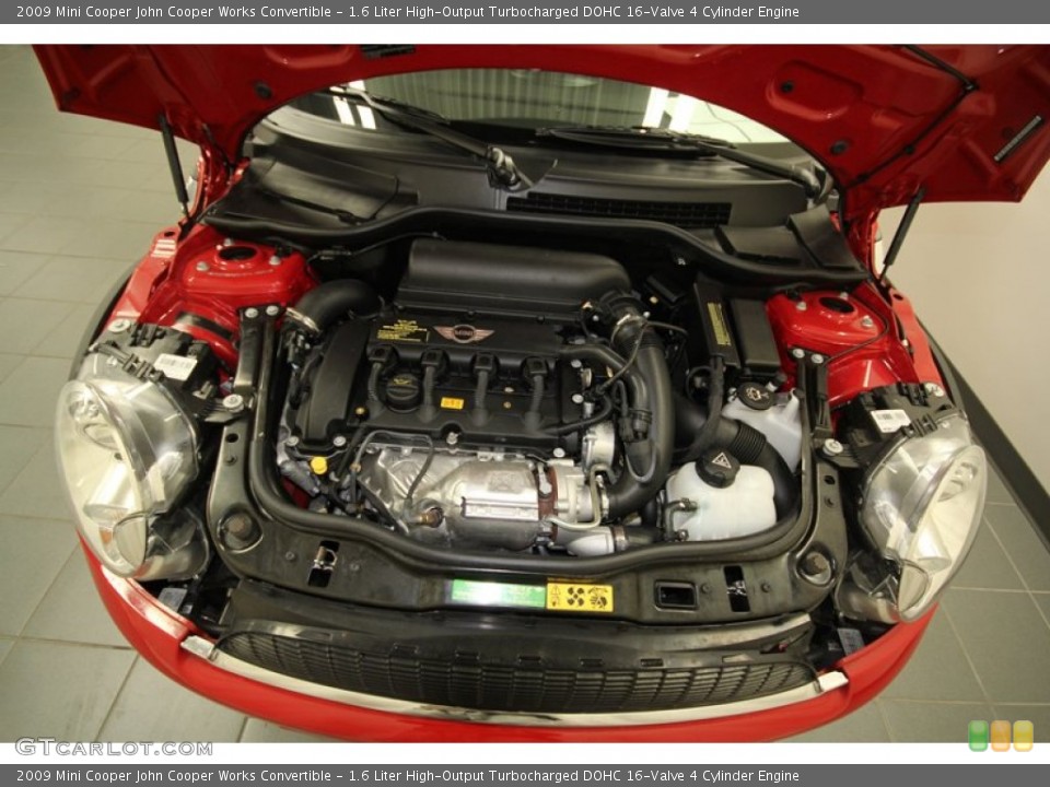 1.6 Liter High-Output Turbocharged DOHC 16-Valve 4 Cylinder Engine for the 2009 Mini Cooper #65575067