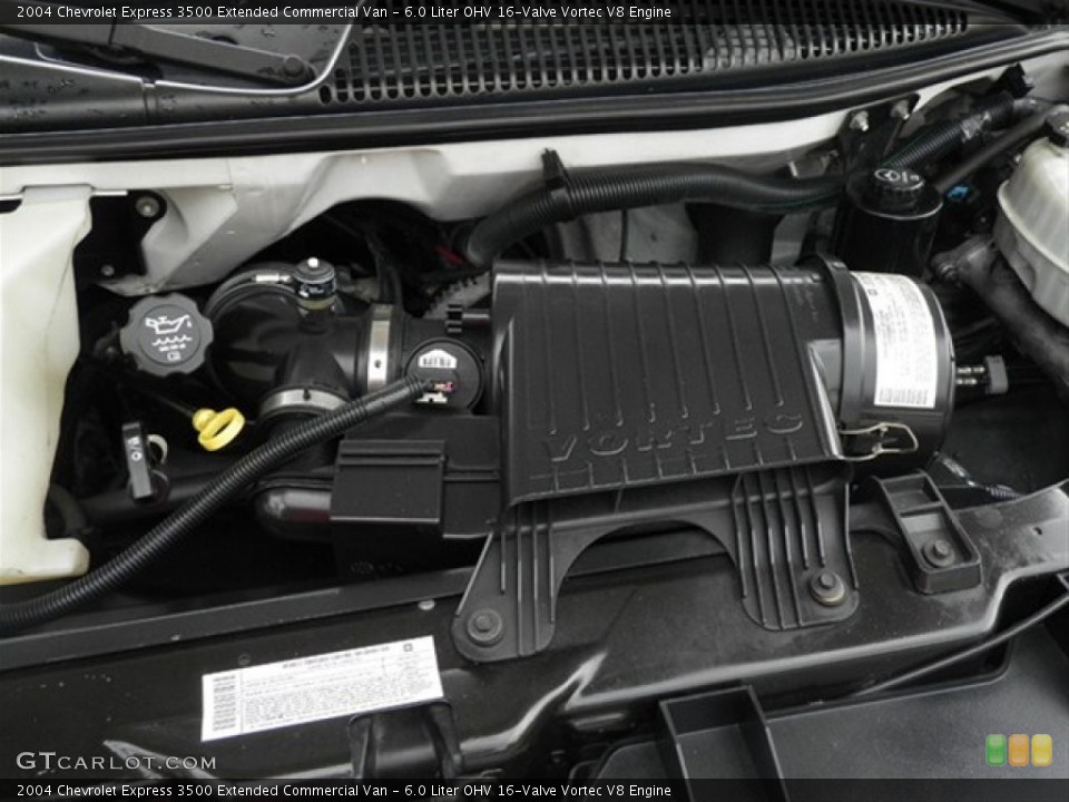 6.0 Liter OHV 16-Valve Vortec V8 Engine for the 2004 Chevrolet Express #65578250