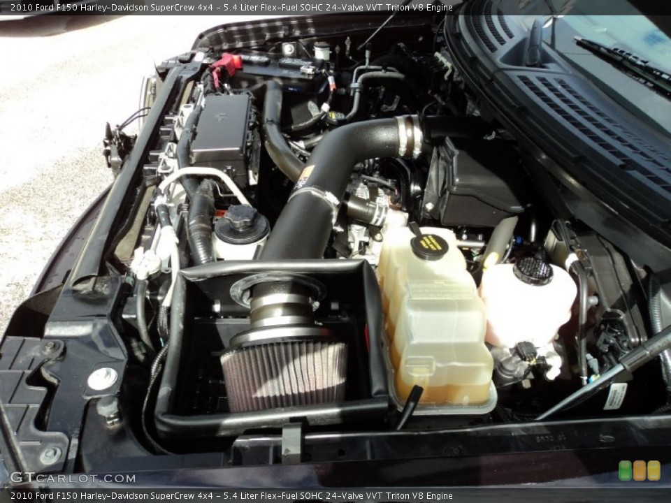 5.4 Liter Flex-Fuel SOHC 24-Valve VVT Triton V8 Engine for the 2010 Ford F150 #65580041