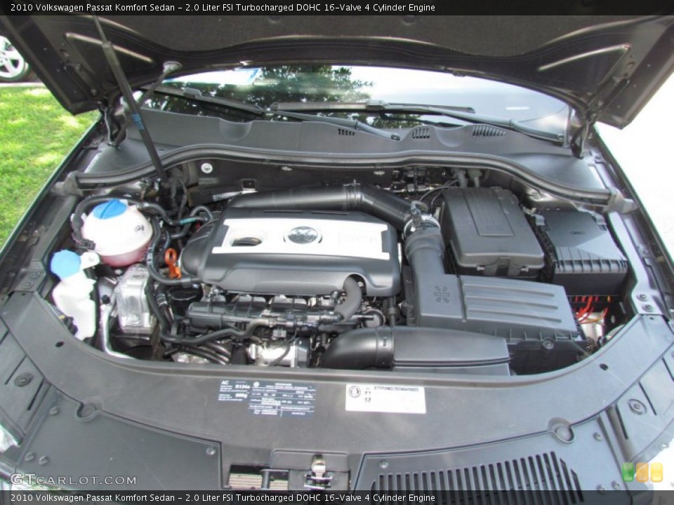 2.0 Liter FSI Turbocharged DOHC 16-Valve 4 Cylinder Engine for the 2010 Volkswagen Passat #65584331