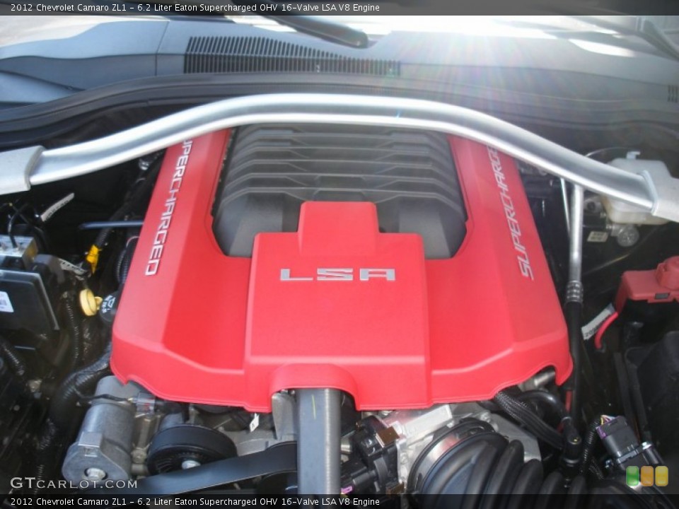 6.2 Liter Eaton Supercharged OHV 16-Valve LSA V8 Engine for the 2012 Chevrolet Camaro #65589857