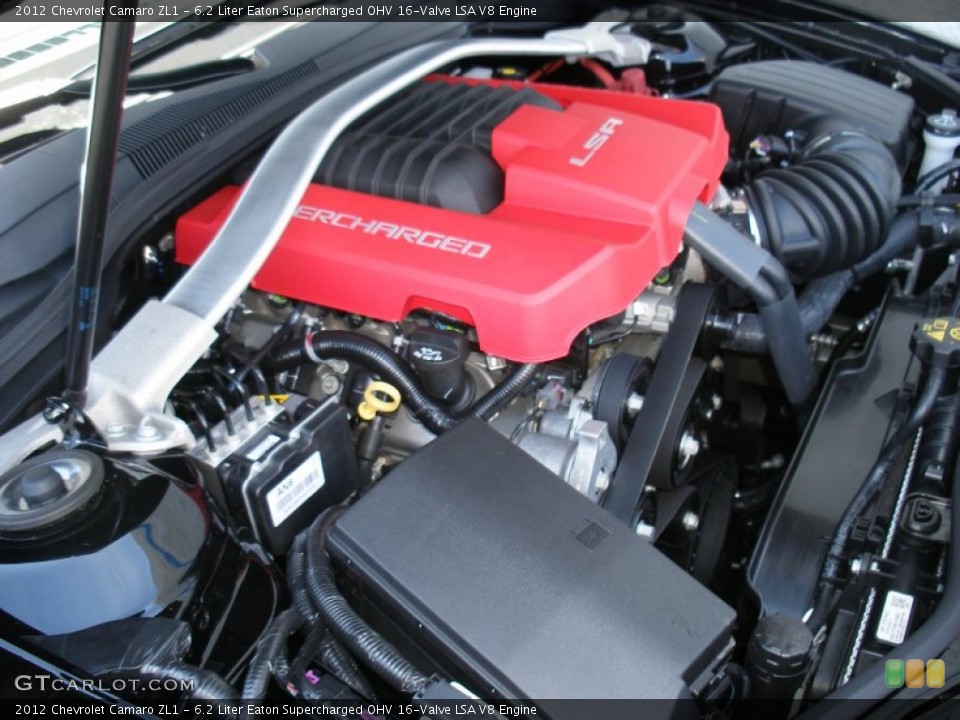 6.2 Liter Eaton Supercharged OHV 16-Valve LSA V8 Engine for the 2012 Chevrolet Camaro #65589866