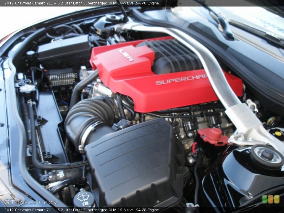 6.2 Liter Eaton Supercharged OHV 16-Valve LSA V8 Engine for the 2012 Chevrolet Camaro #65589878