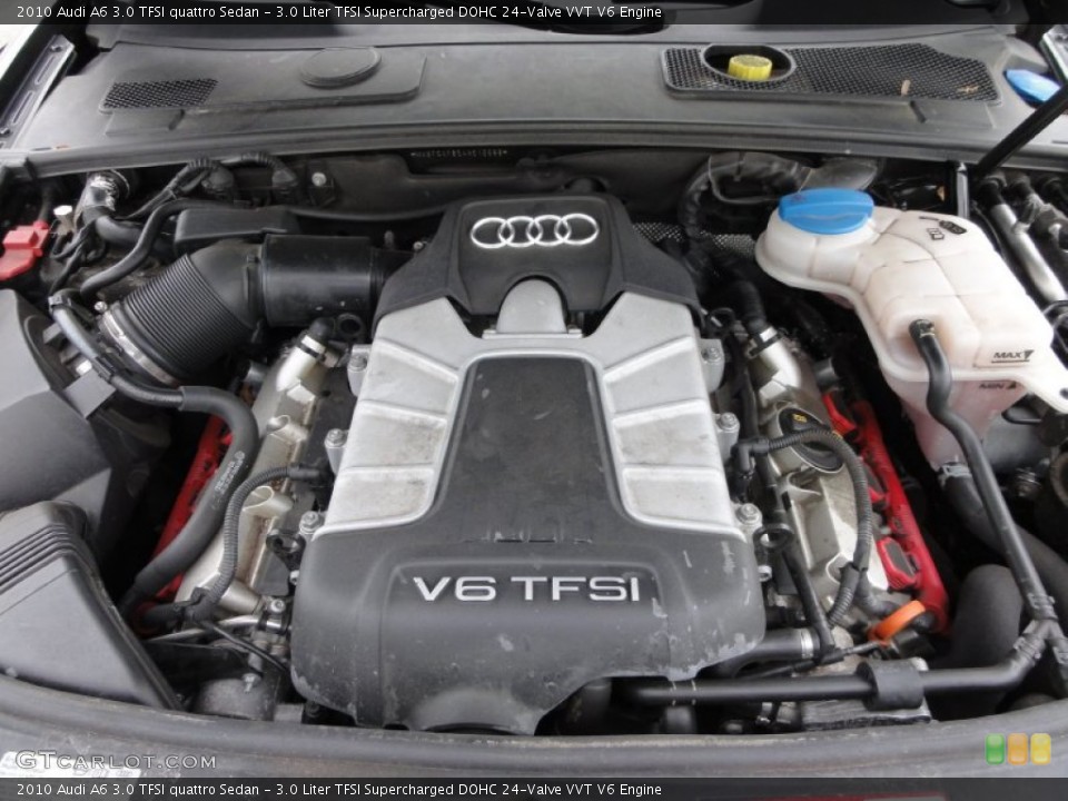 3.0 Liter TFSI Supercharged DOHC 24-Valve VVT V6 Engine for the 2010 Audi A6 #65599169
