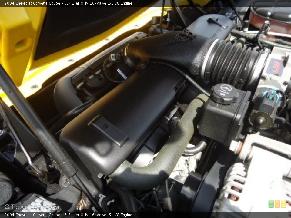 5.7 Liter OHV 16-Valve LS1 V8 Engine for the 2004 Chevrolet Corvette #65599838