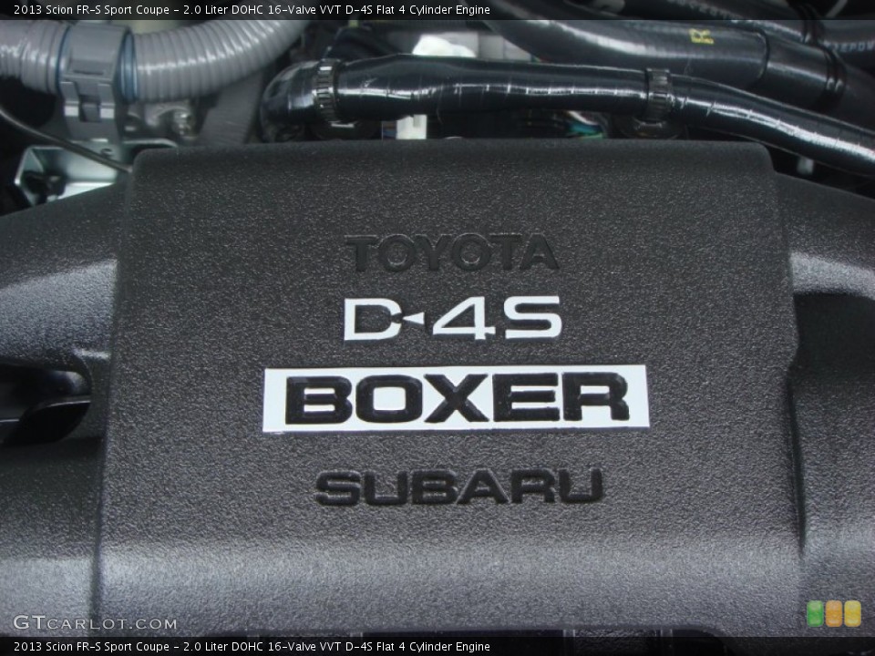 2.0 Liter DOHC 16-Valve VVT D-4S Flat 4 Cylinder Engine for the 2013 Scion FR-S #65601698