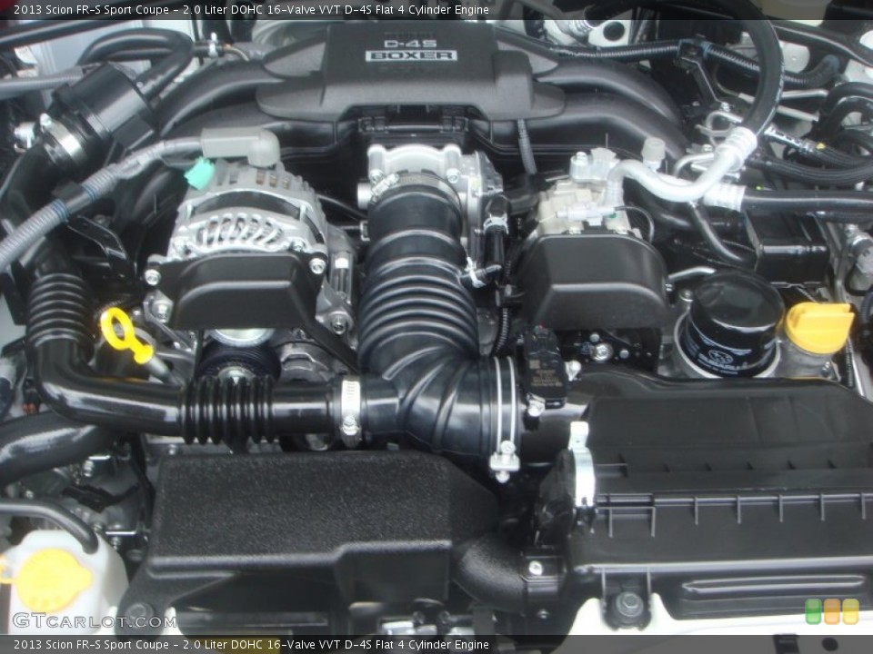 2.0 Liter DOHC 16-Valve VVT D-4S Flat 4 Cylinder Engine for the 2013 Scion FR-S #65601704