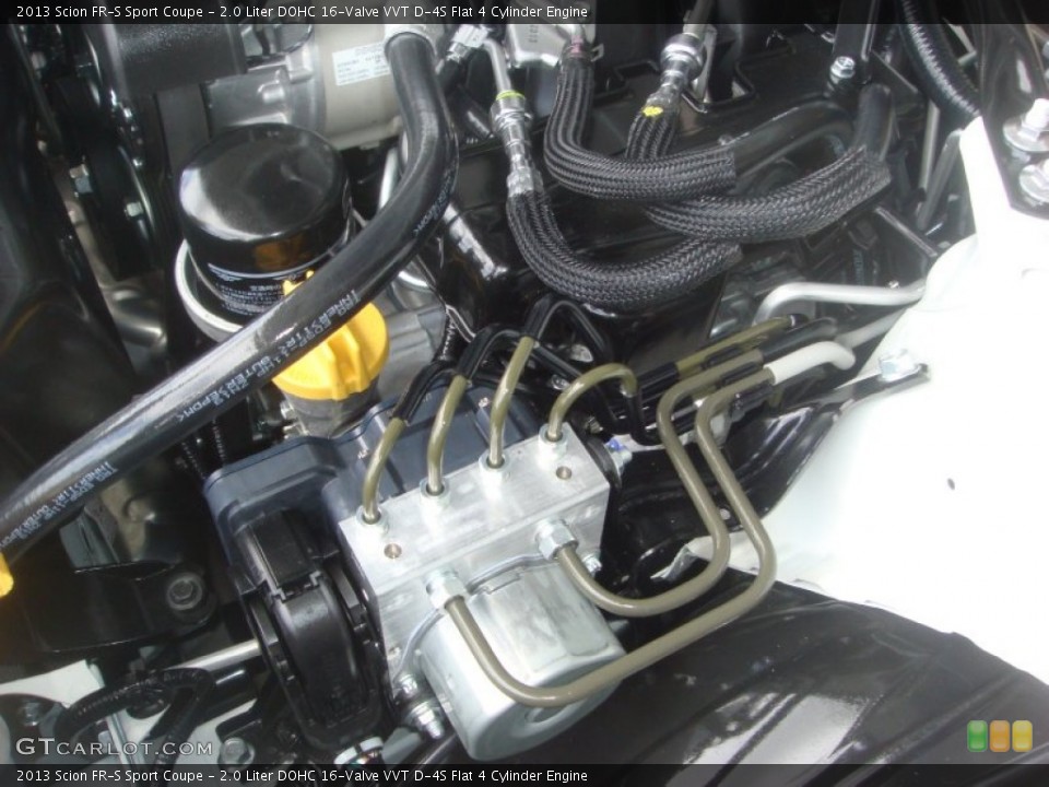 2.0 Liter DOHC 16-Valve VVT D-4S Flat 4 Cylinder Engine for the 2013 Scion FR-S #65601710