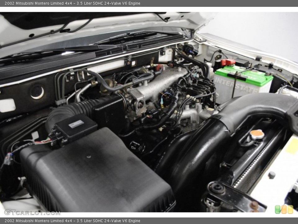 3.5 Liter SOHC 24-Valve V6 Engine for the 2002 Mitsubishi Montero #65609197