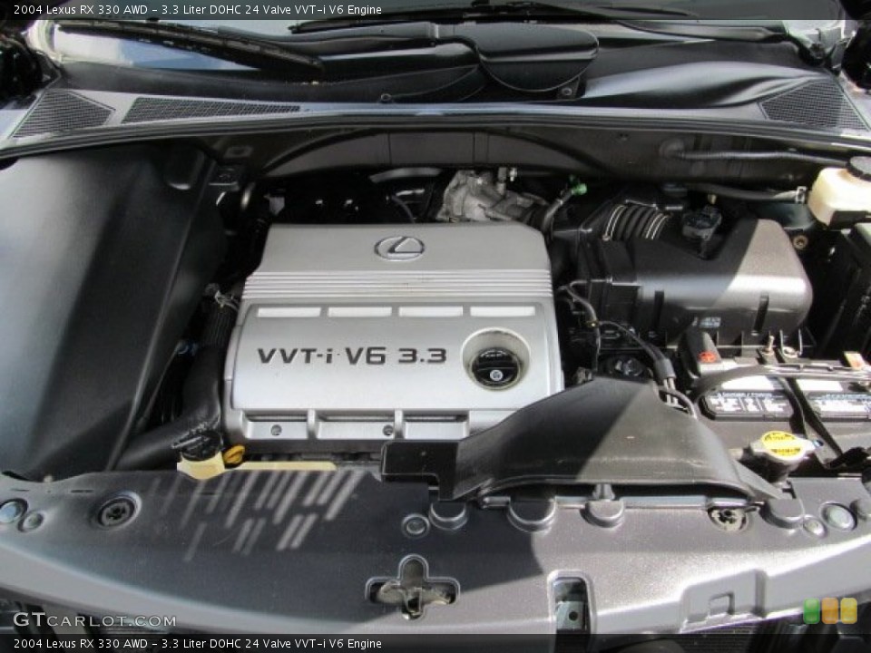 3.3 Liter DOHC 24 Valve VVT-i V6 Engine for the 2004 Lexus RX #65657254