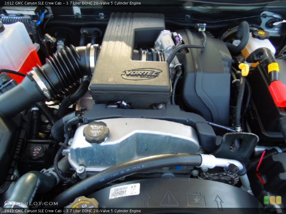 3.7 Liter DOHC 20-Valve 5 Cylinder Engine for the 2012 GMC Canyon #65665174