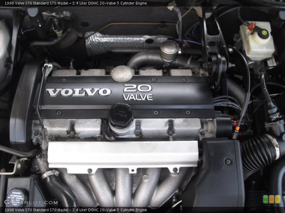 2.4 Liter DOHC 20-Valve 5 Cylinder Engine for the 1998 Volvo S70 #65667235