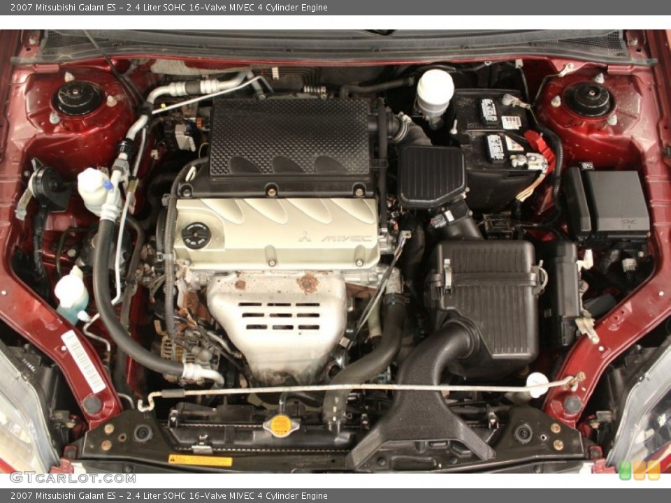 2.4 Liter SOHC 16-Valve MIVEC 4 Cylinder Engine for the 2007 Mitsubishi Galant #65668516