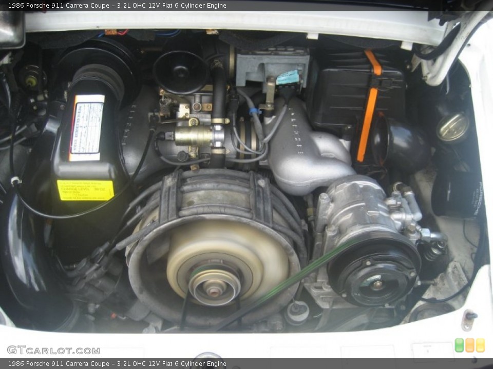 3.2L OHC 12V Flat 6 Cylinder Engine for the 1986 Porsche 911 #65670703